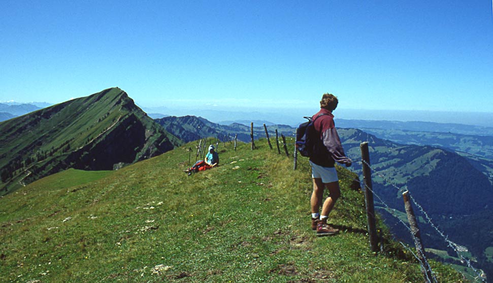 Sommer im Allgäu / Blick vom Rindalphorn auf den Hohen Häderich