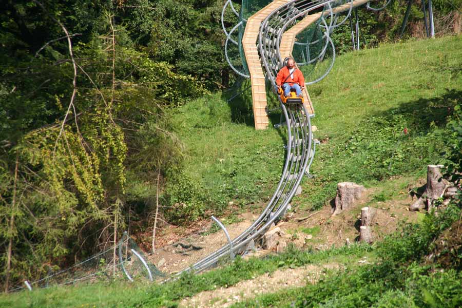 Angegurtet und steil - Alpin Coaster in Immenstadt