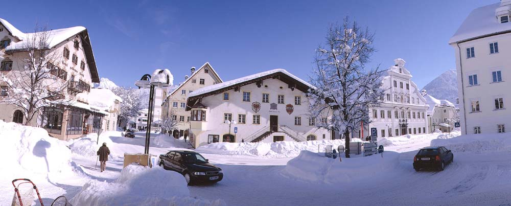 Panorama / Winter in Reutte